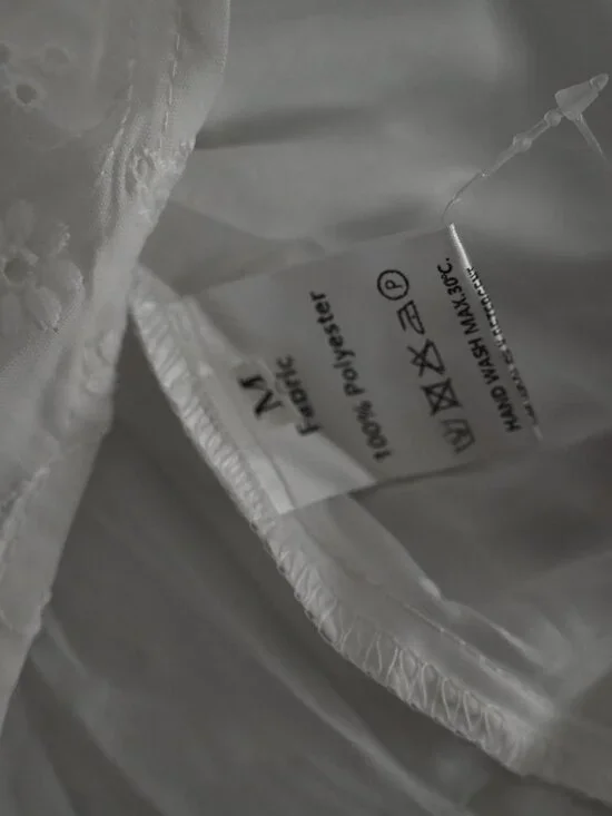 White Ruffle Dress - Picture 7 of 10